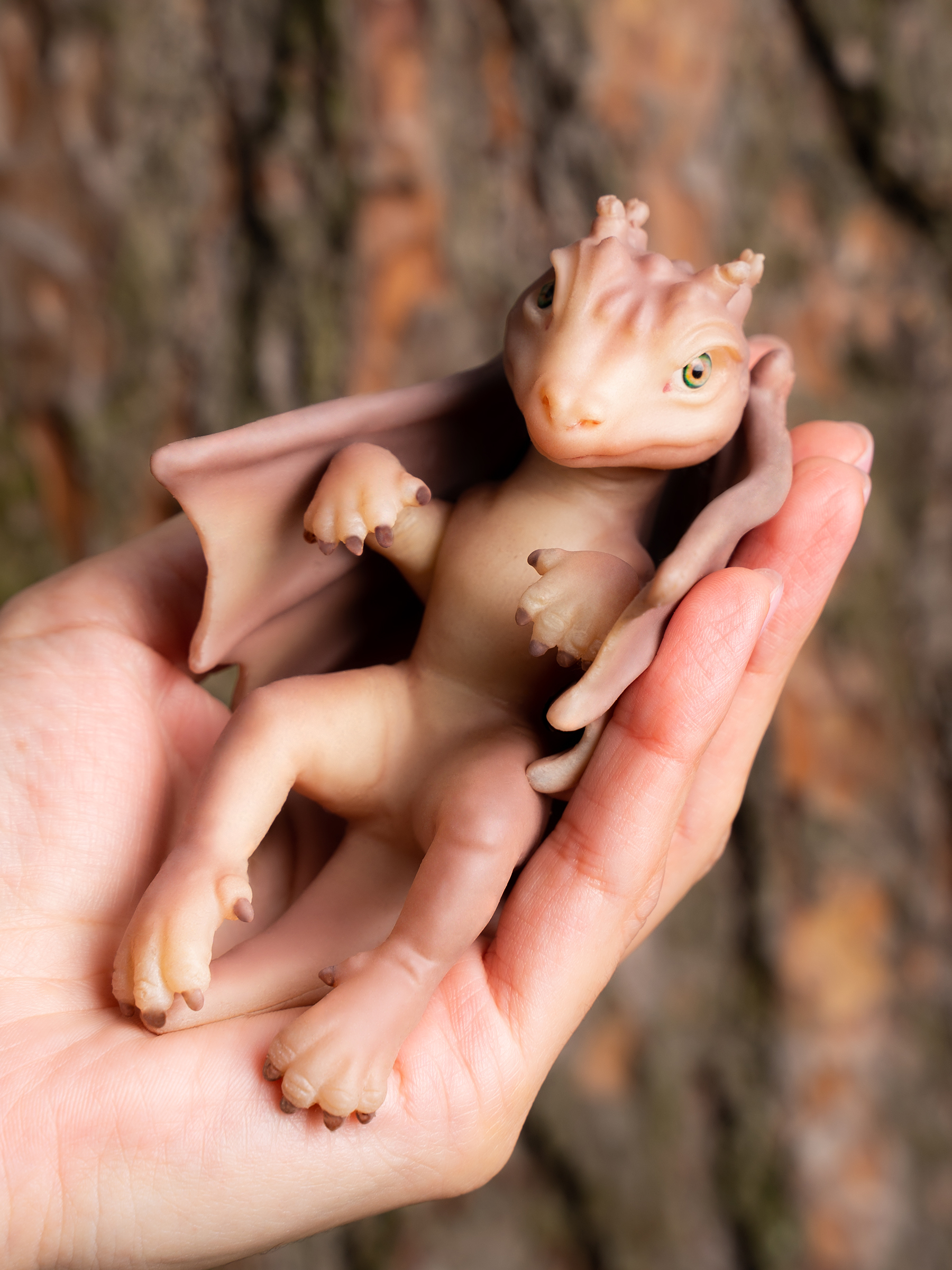 Кукла мини Magic Manufactory Magic history Дракон бежевый высота 12 см 4631170987295 - фото 22