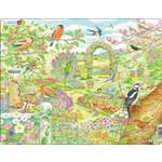 Пазл Larsen Птицы в саду 60 элементов классический