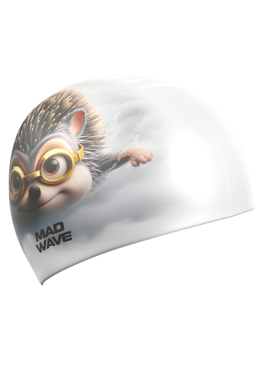 Шапочка для бассейна Mad Wave Hedgehog HQ M0554 40 0 00W - фото 2