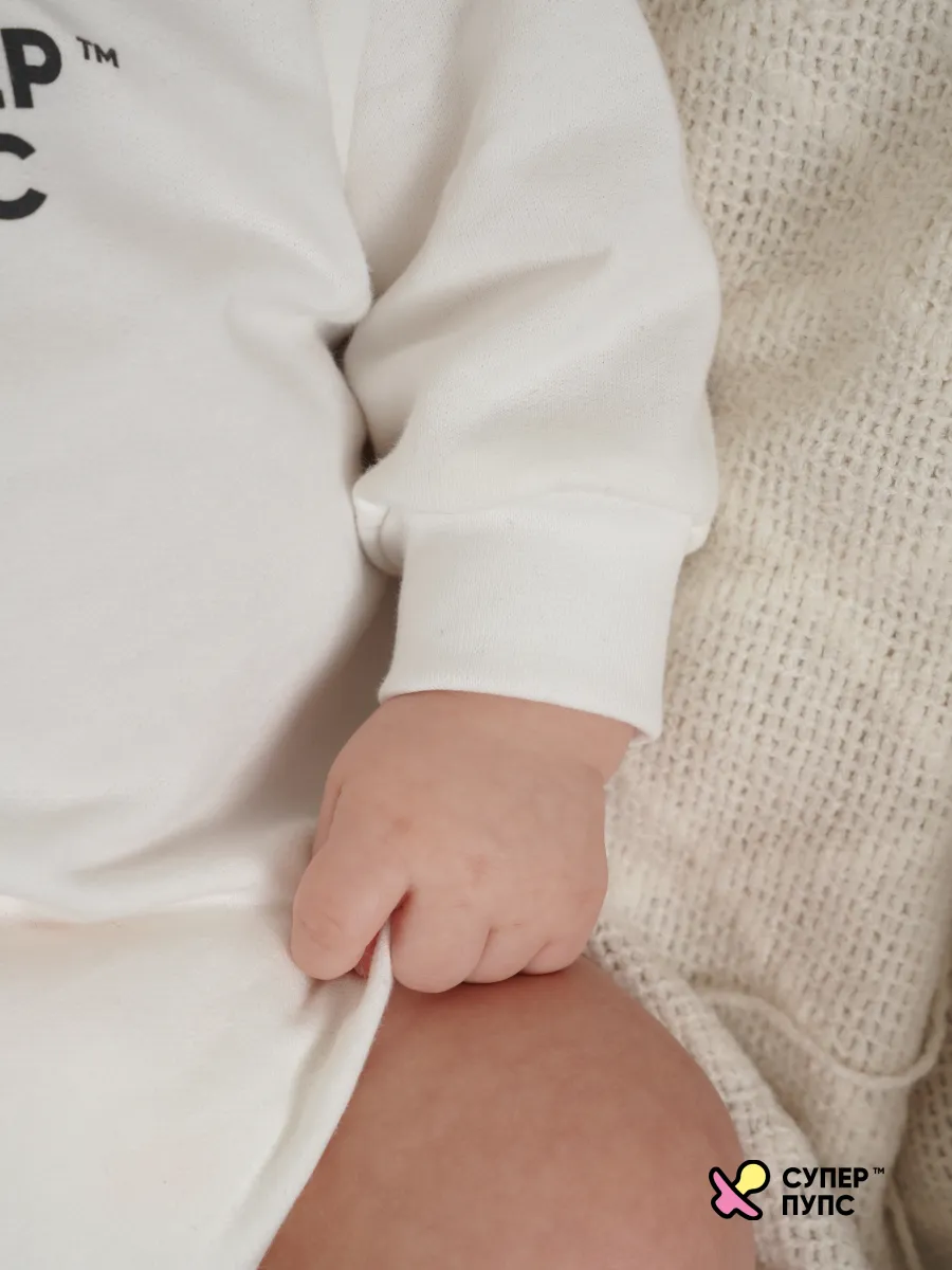 Боди Супер Пупс ромпер/молочный/суперпупс - фото 14