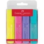 Текстовыделители Faber Castell 4 цв.