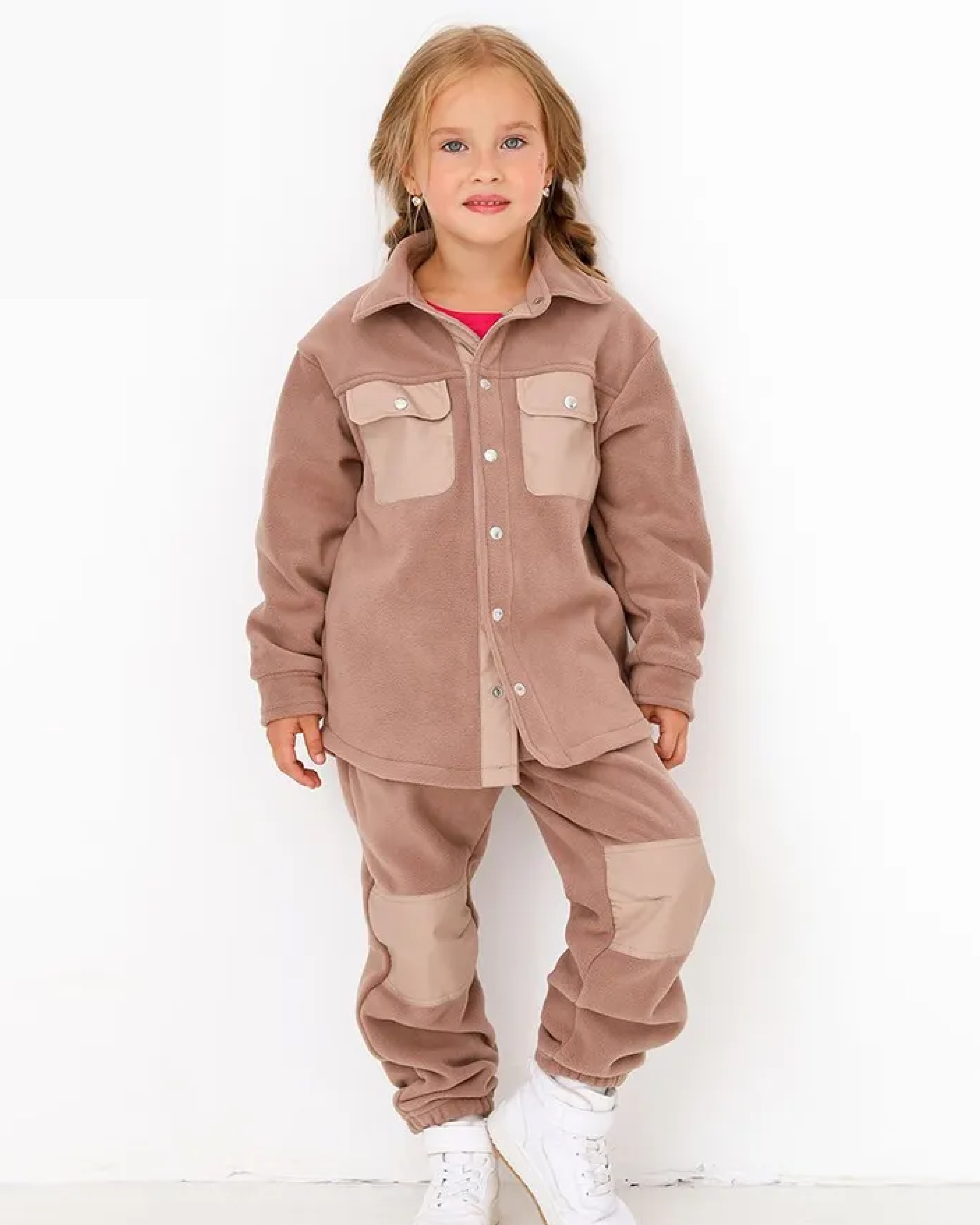 Брюки MINIDINO Т-УБ-016Брюки Флисовые мокко - фото 1