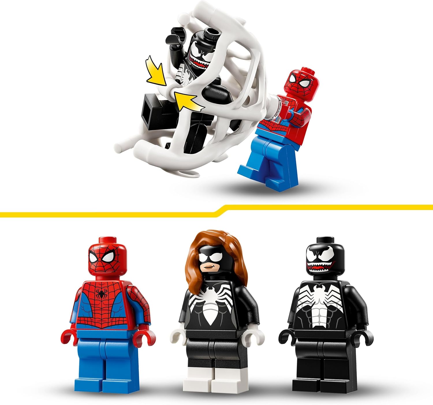 Конструктор LEGO Marvel Super Heroes Человек-паук против Венома - фото 5