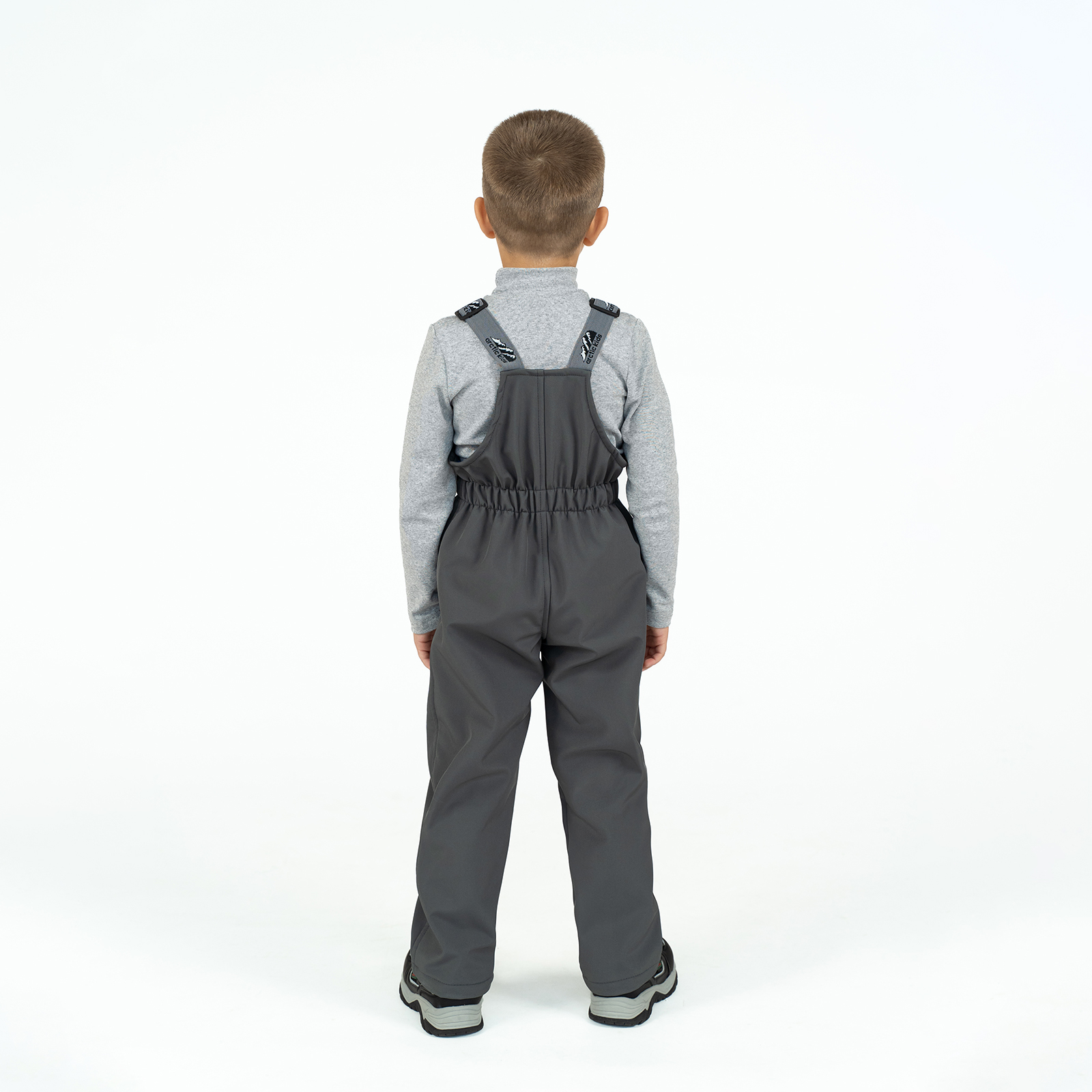 Полукомбинезон Arctic kids 60-021 серый - фото 7