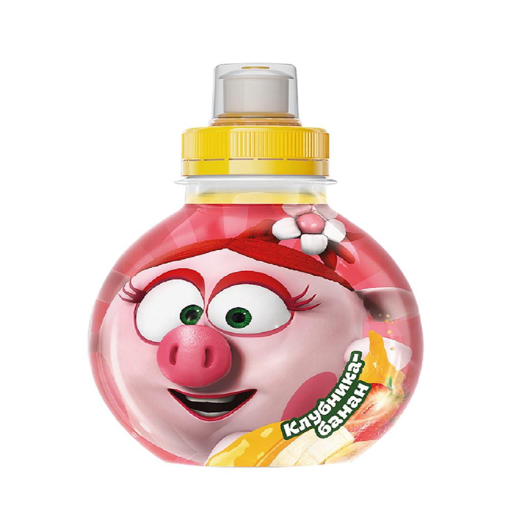 Сок Смешарики Банан-Клубника 12 шт. - фото 2