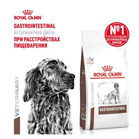 Корм для собак ROYAL CANIN Gastro Intestinal GI25 при нарушениях пищеварения 2кг