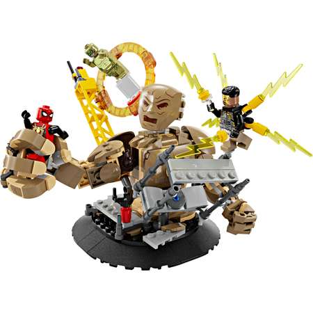 Конструктор LEGO Marvel Super Heroes Человек-паук Песочный человек блочный
