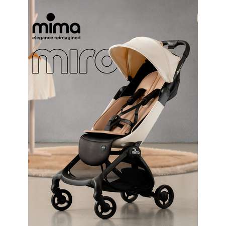 Коляска прогулочная mima Miro белый