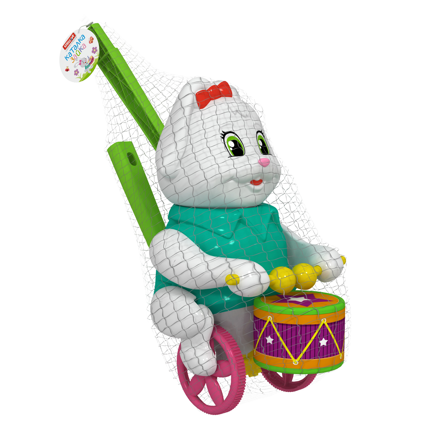 Игрушка STELLAR каталка Каталка Зайка - фото 4