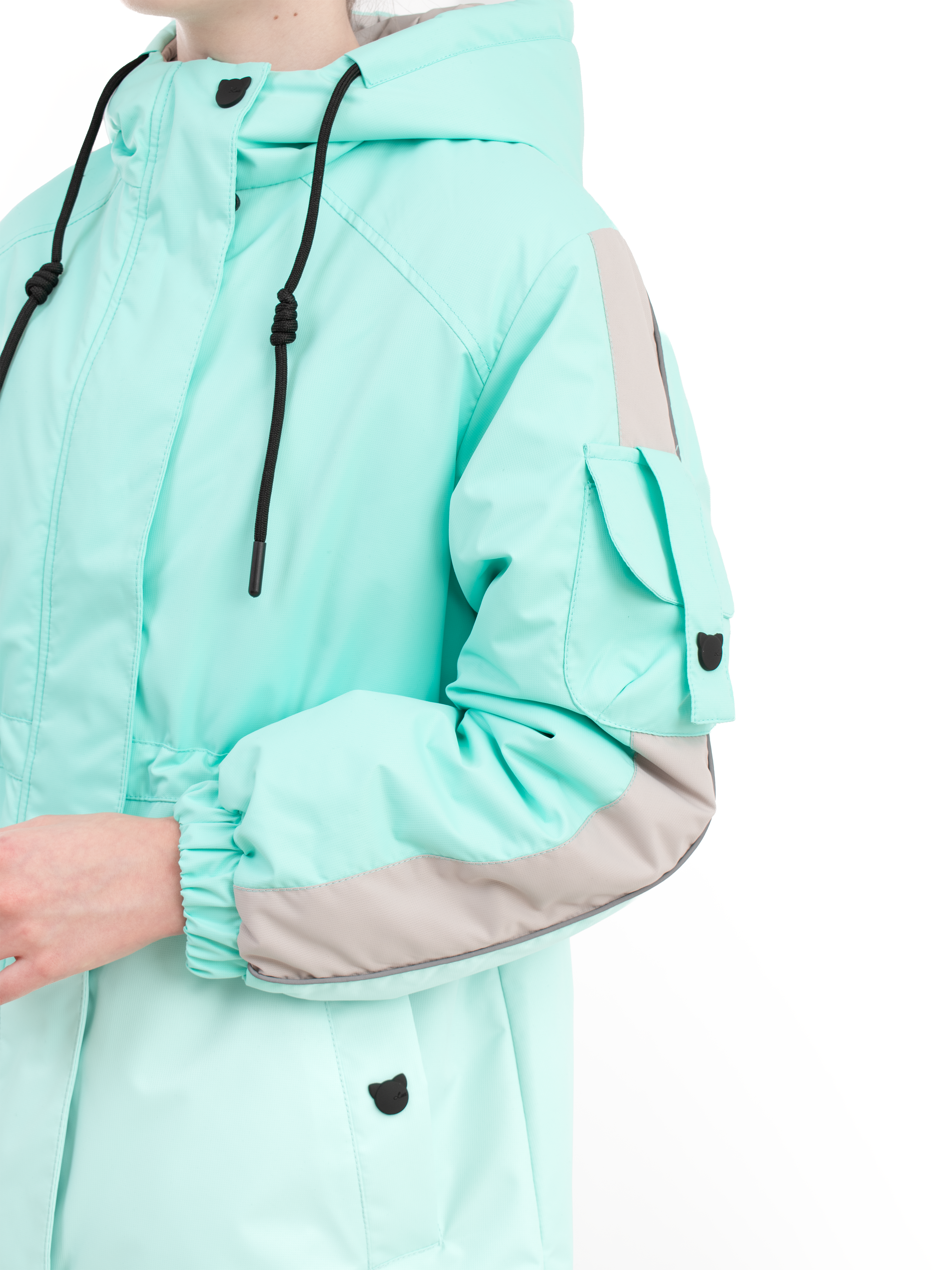 Пальто AllisZhuk 481-01/мятный - фото 14