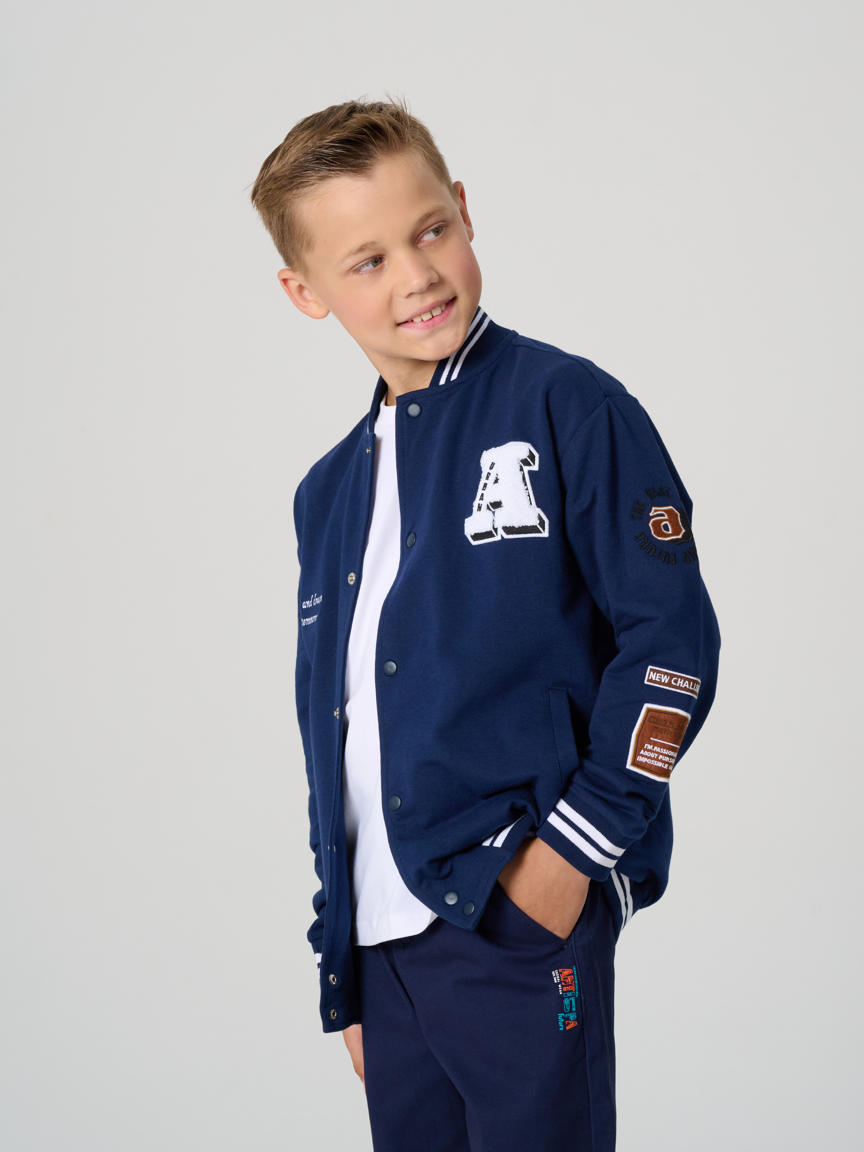 Бомберы Antilopa ABTS-2534 dark blue - фото 1