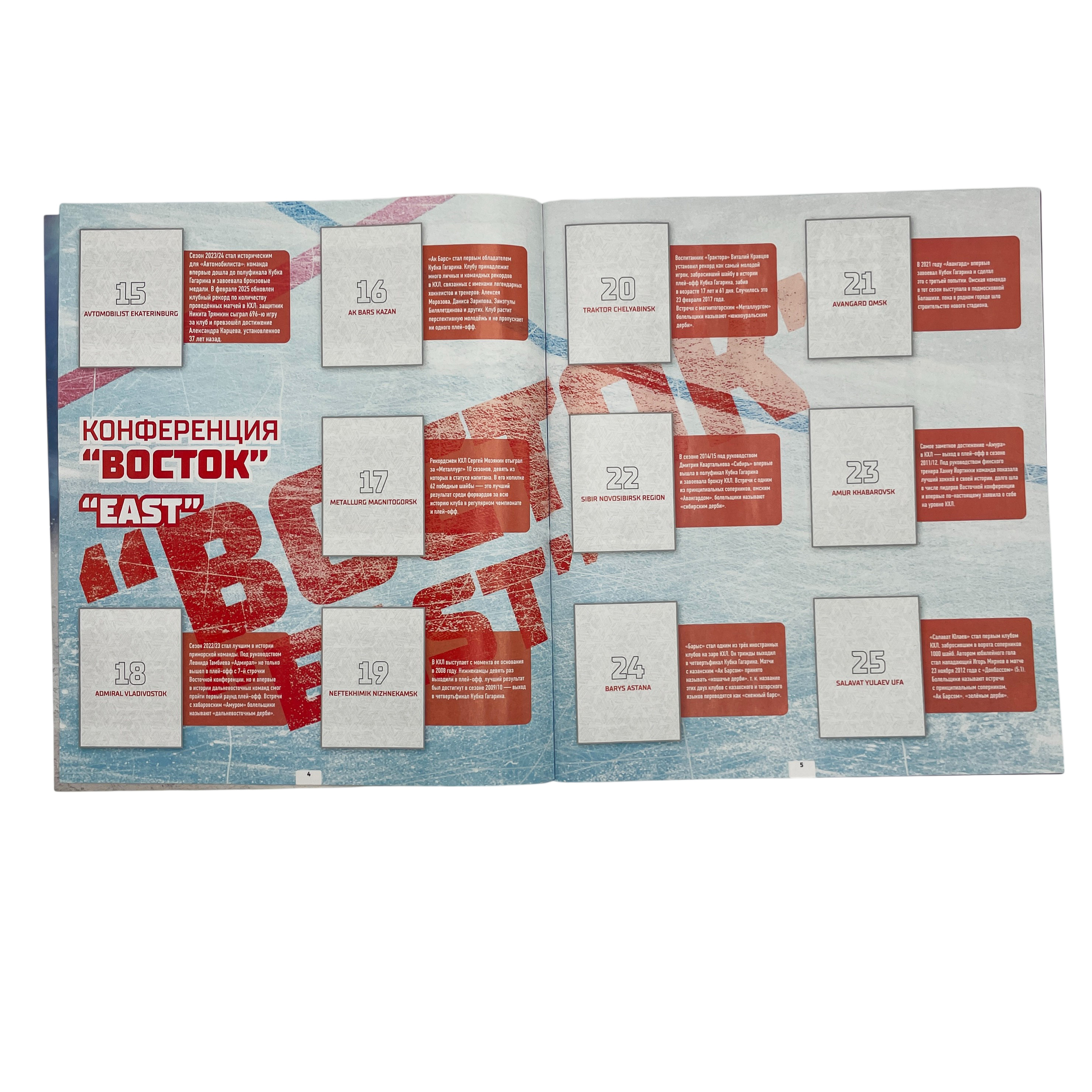 Альбом Panini КХЛ сезон 2025-2026 1 шт. - фото 7