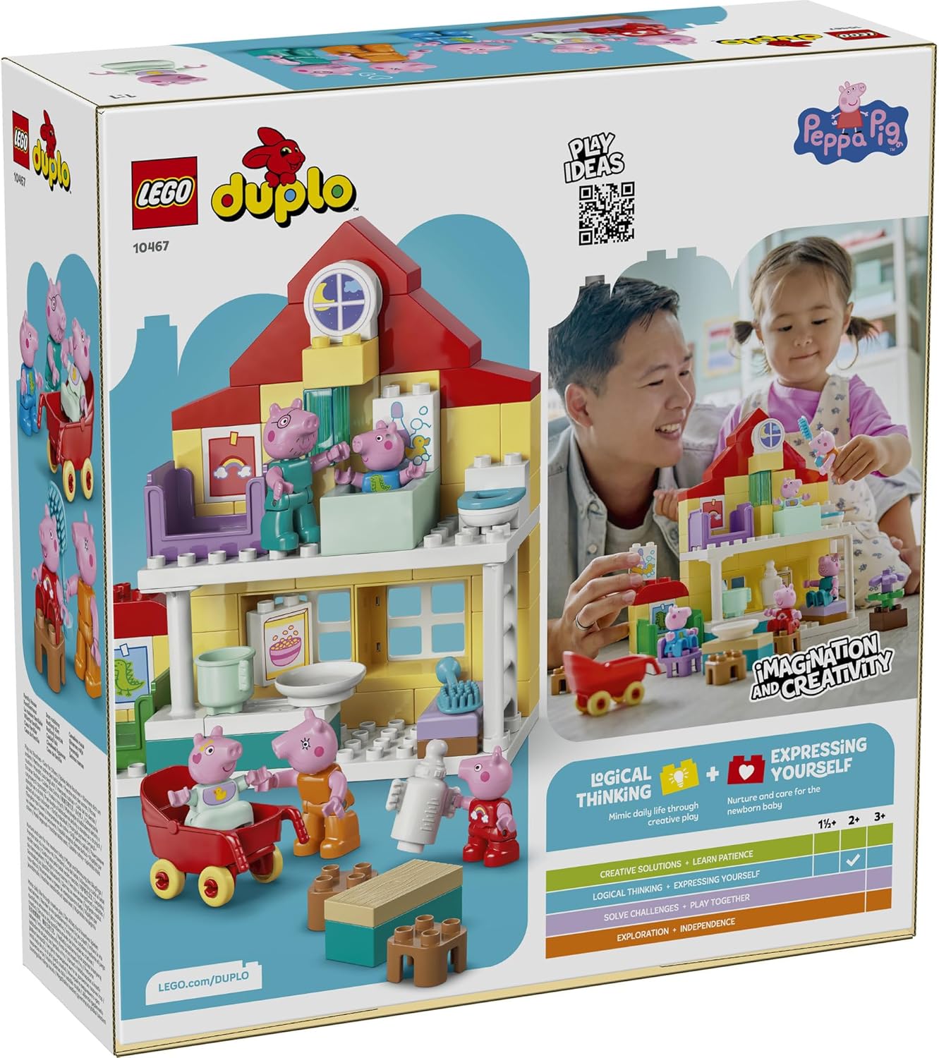 Конструктор LEGO DUPLO Семейный Дом 84 дет. - фото 4