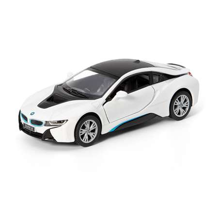 Автомобиль KINSMART BMW I8 белая 1:36