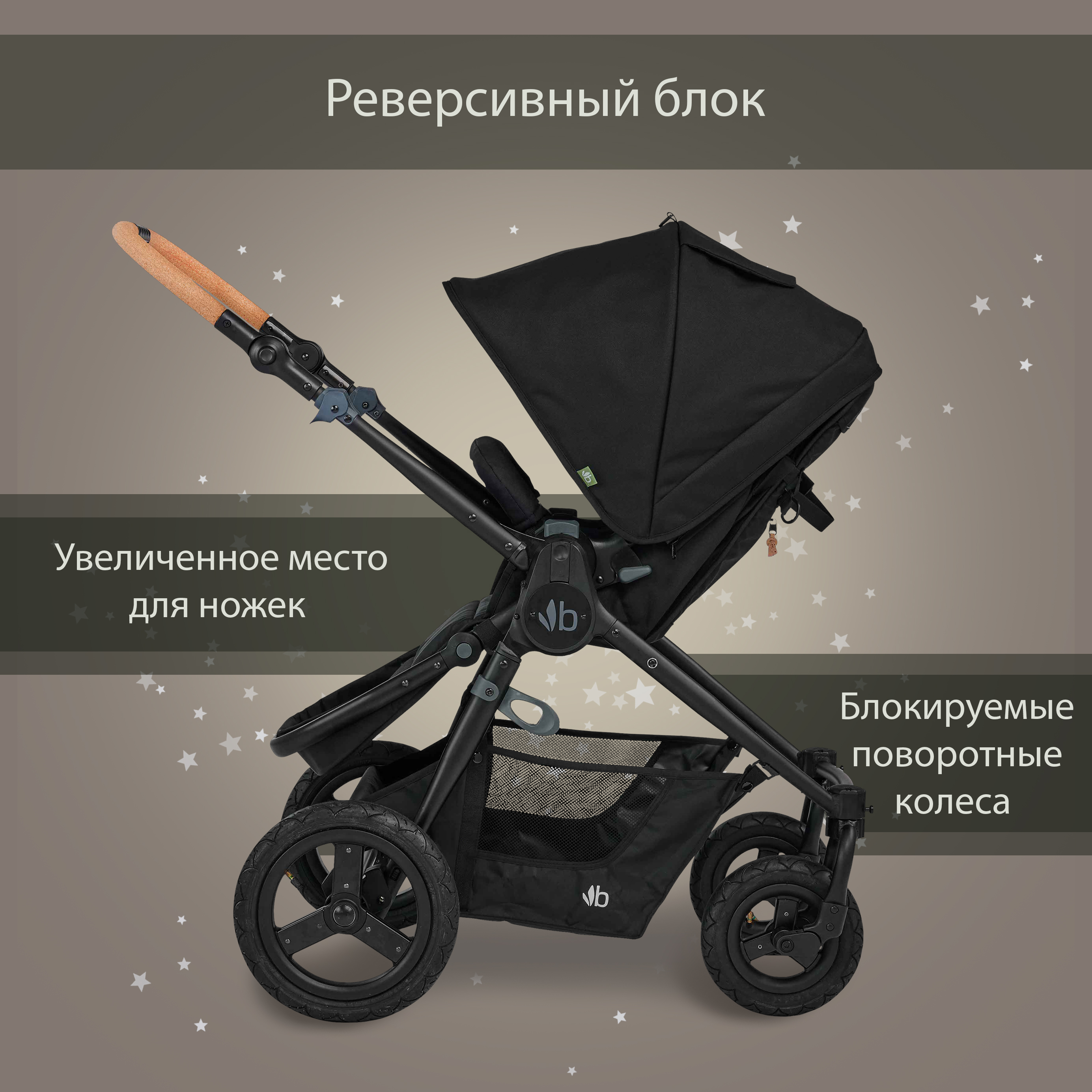 Коляска прогулочная Bumbleride Era / Olive - фото 7