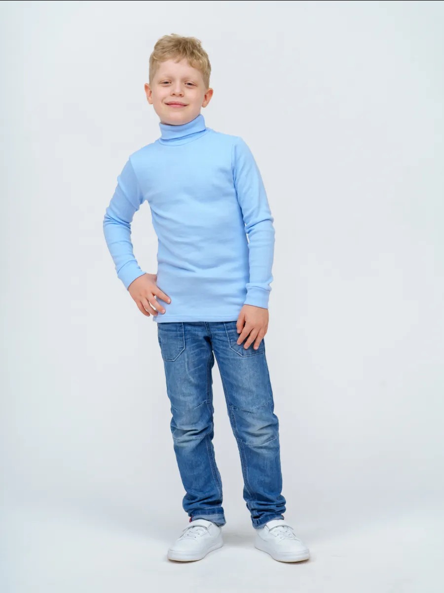 Водолазка TOTEMFOX 231КН2(2)F/голубой меланж - фото 17