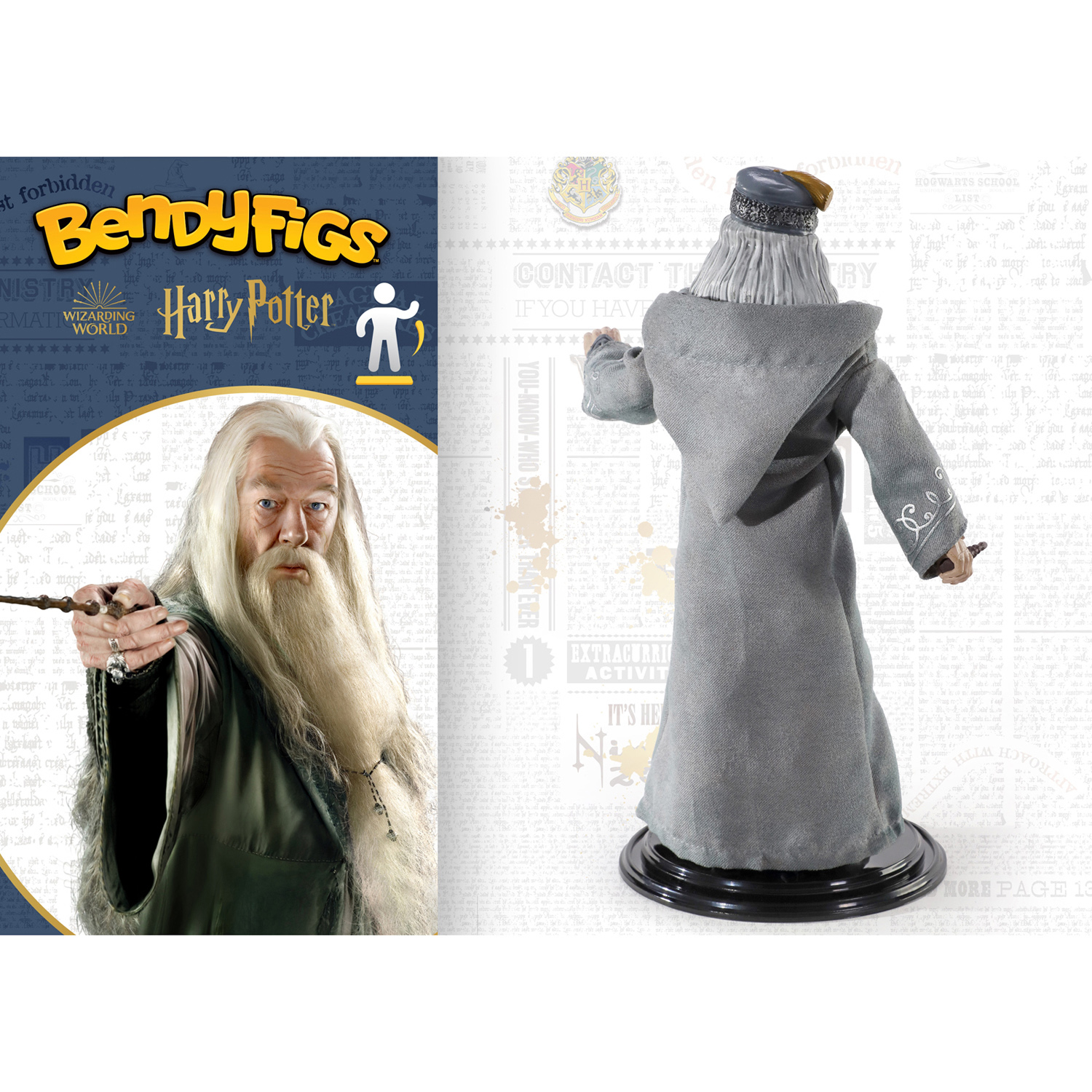 Фигурка Harry Potter Альбус Дамблдор 19 см - гибкая - фото 7