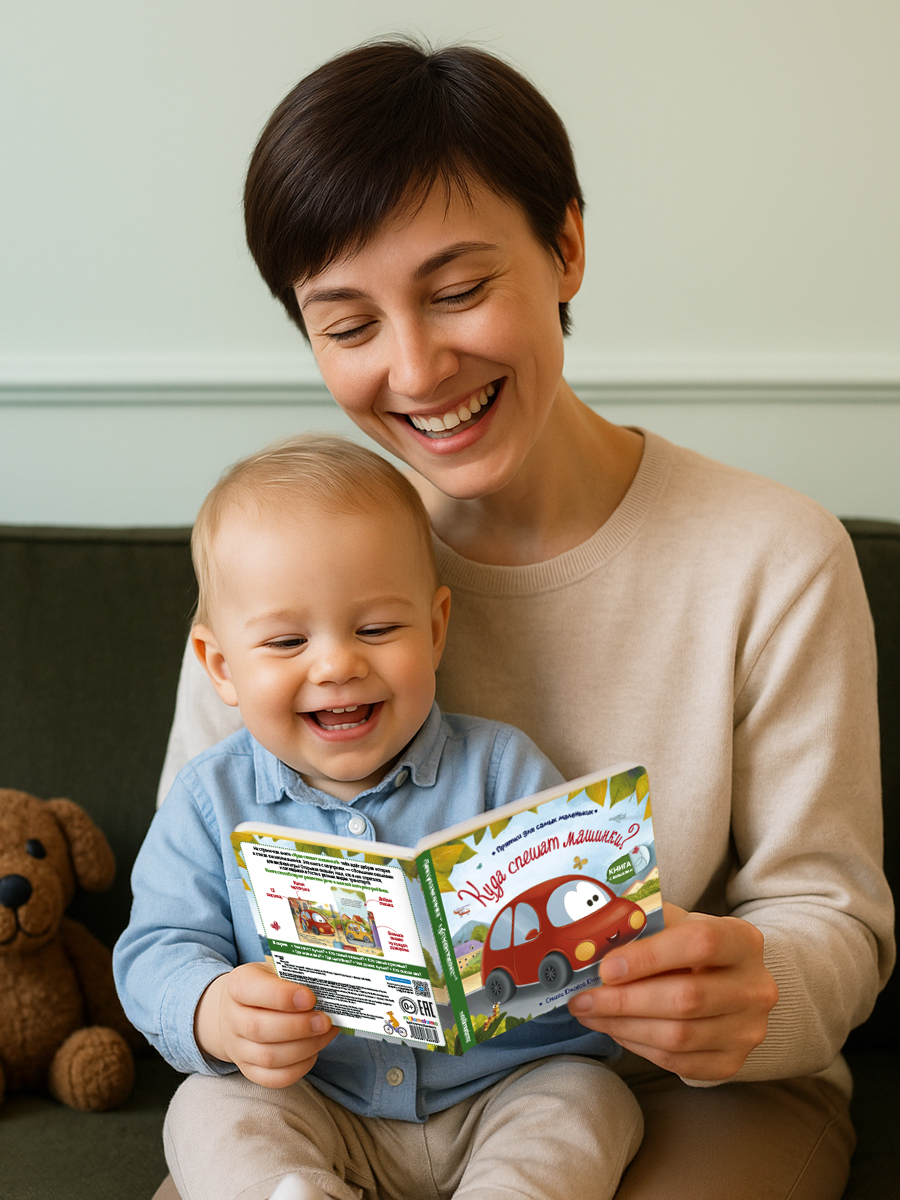 Книга с окошками детские Malamalama Стихи для малышей из серии Прятки для самых маленьких - фото 4