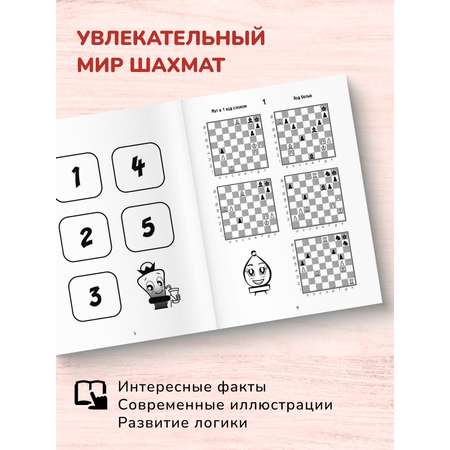 Учебное пособие Проспект Шахматы. Пятёрки +. Шахматный учебник для детей и взрослых