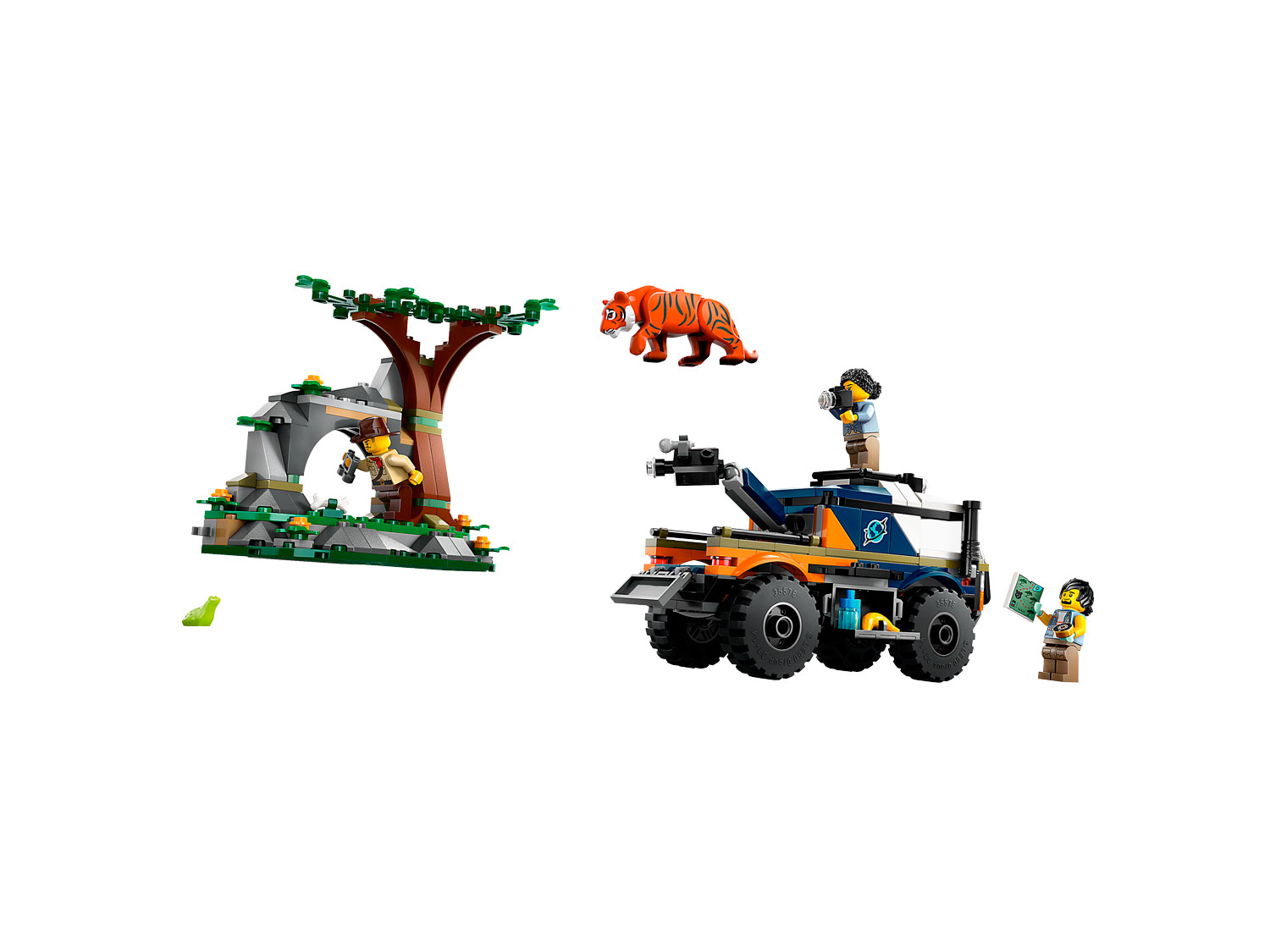 Конструктор LEGO City Исследователь джунглей 314 дет. - фото 5