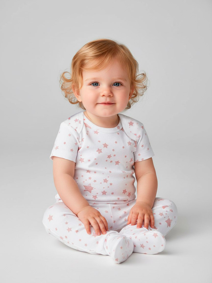 Футболка и ползунки КотМарКот 801506 - фото 1