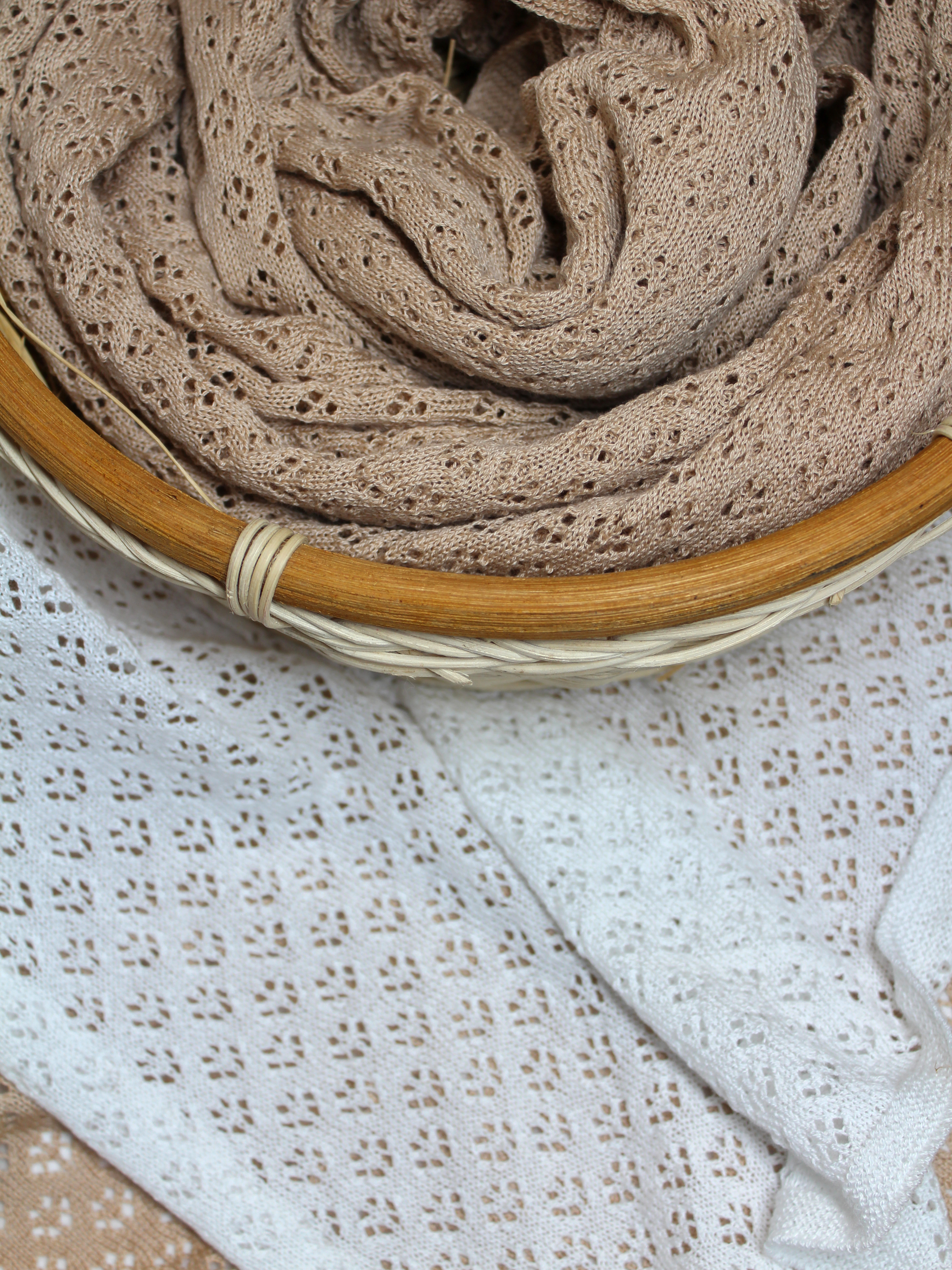 Плед RinaAmari Плетёное облачко 100 x 100 см хлопок - фото 18