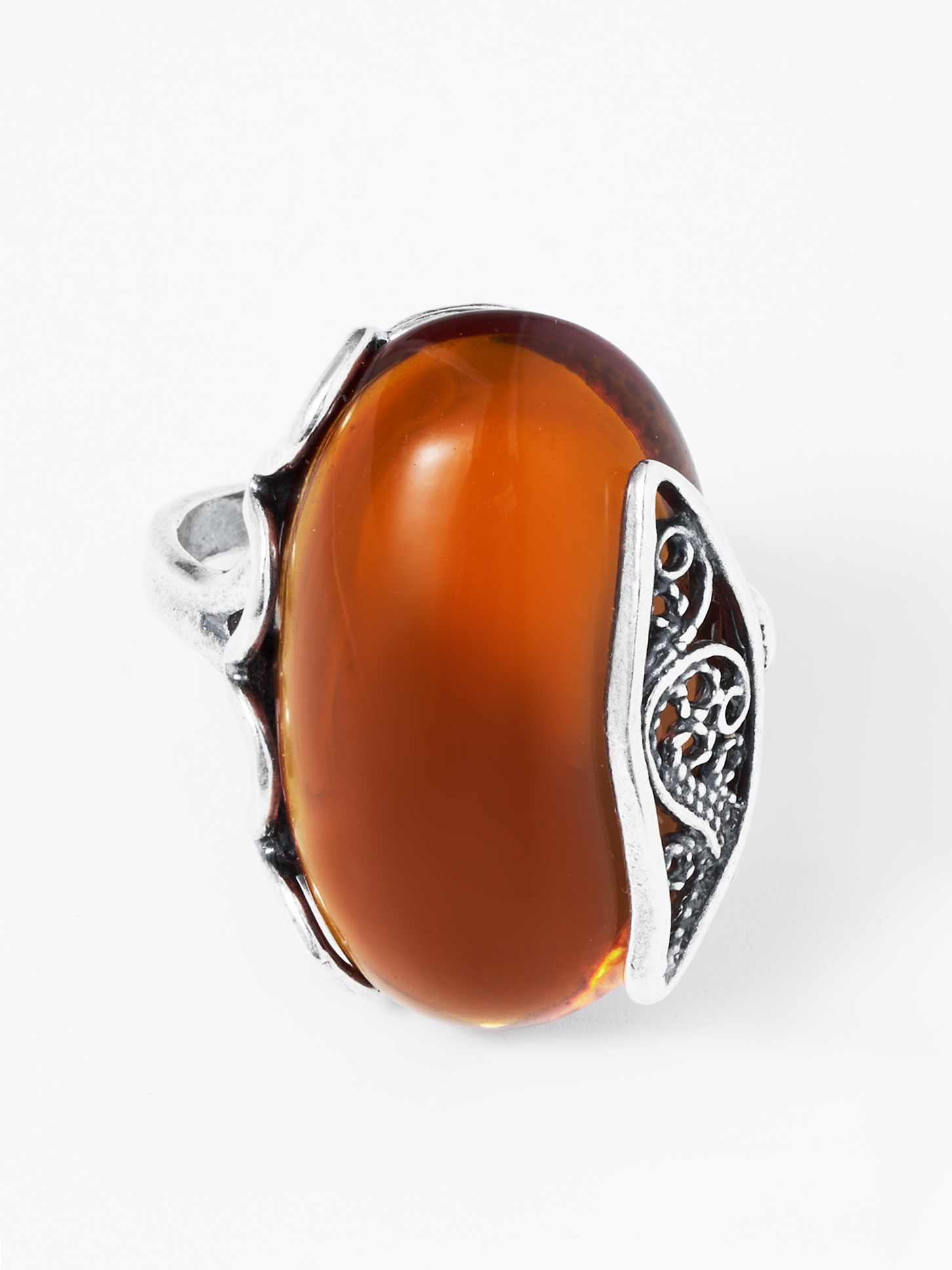 Кольцо Shine and Beauty 80661-19,1-к-сердолик - фото 1