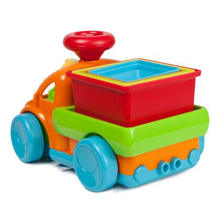 Грузовик Tomy с пирамидкой