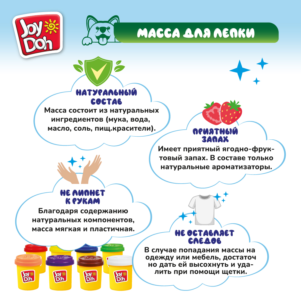 Масса для лепки Joy-Doh - фото 9