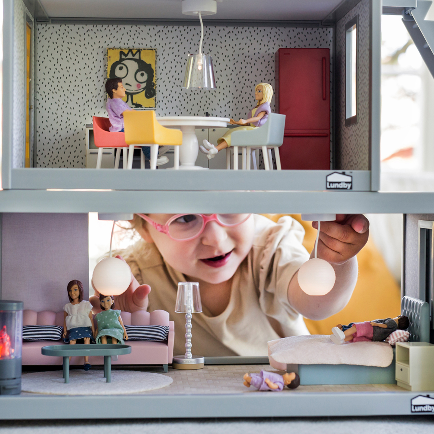 Домик для кукол Lundby с мебелью LB_60306400 - фото 9