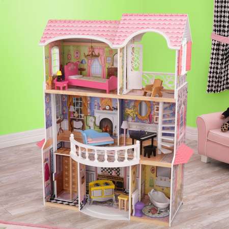 Домик для кукол KidKraft с мебелью