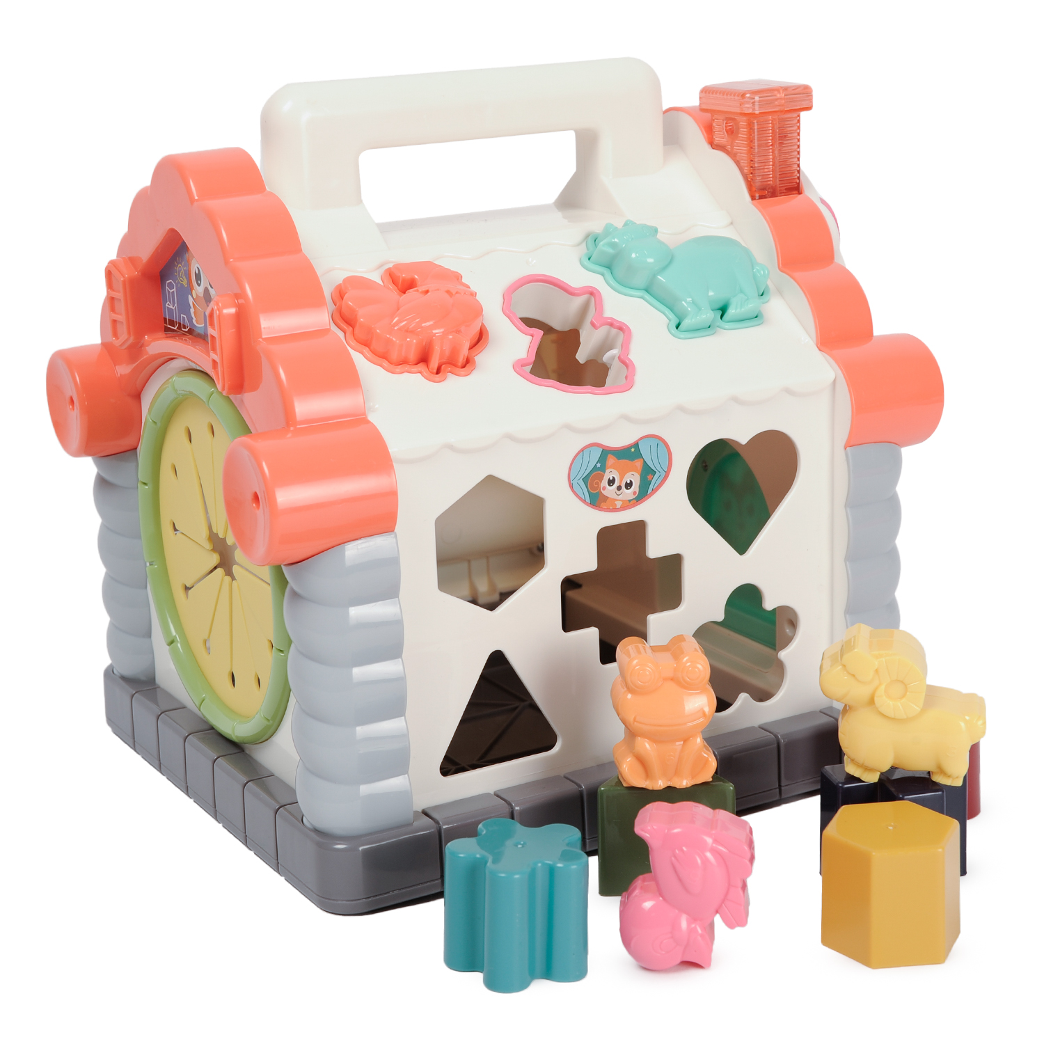 Игрушка BabyGo развивающий центр Домик - фото 12