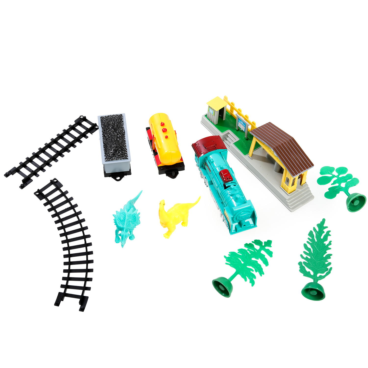 Набор железнодорожный Играем вместе 149 см 385824 - фото 3