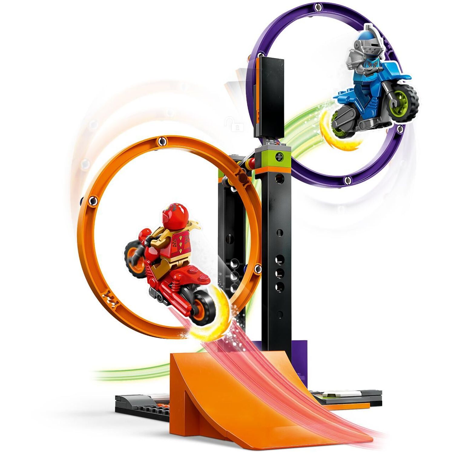 Конструктор LEGO City Spinning Stunt Challenge 117 дет. - фото 3