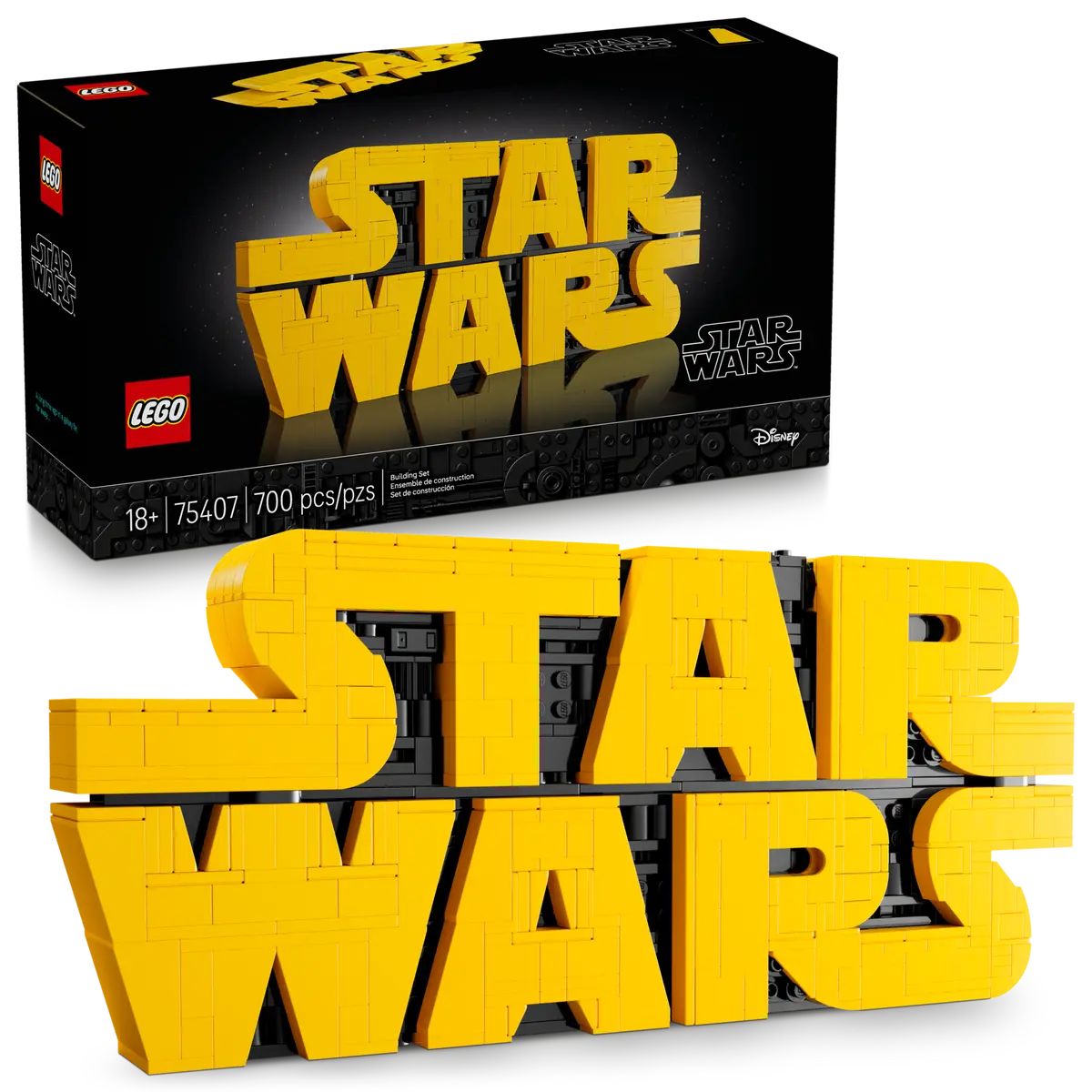 Конструктор LEGO Star Wars Логотип Star Wars из кубиков блочный - фото 1