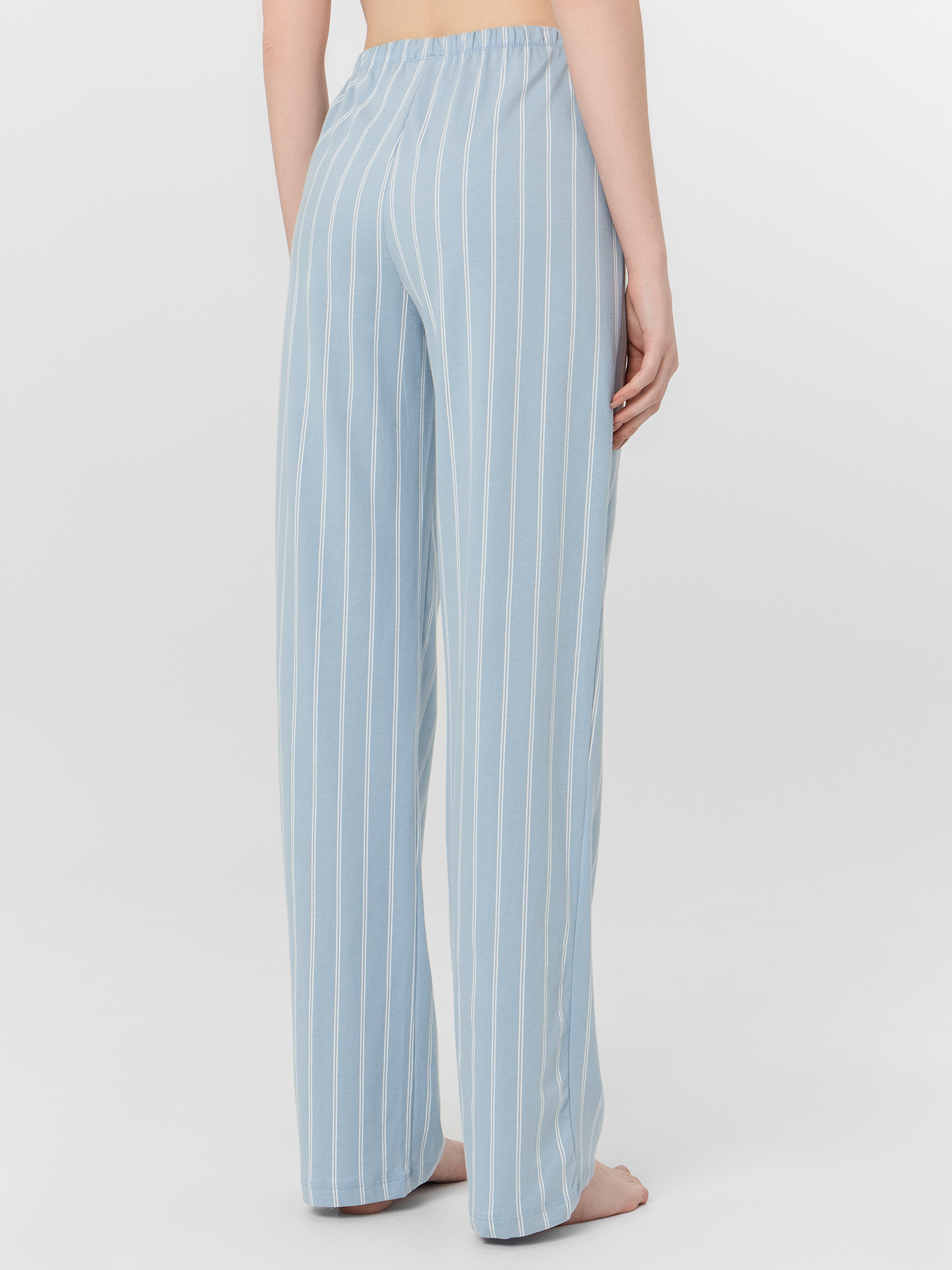 Пижама Mark Formelle (Марк Формэль) 592635/белый +полоска на голубом - фото 5