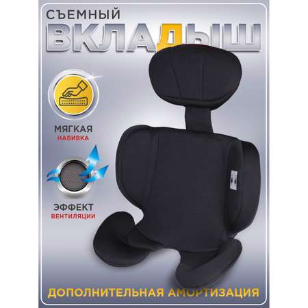Автокресло BabyCare Keeper 0+/1/2/3 (0-36 кг) черный