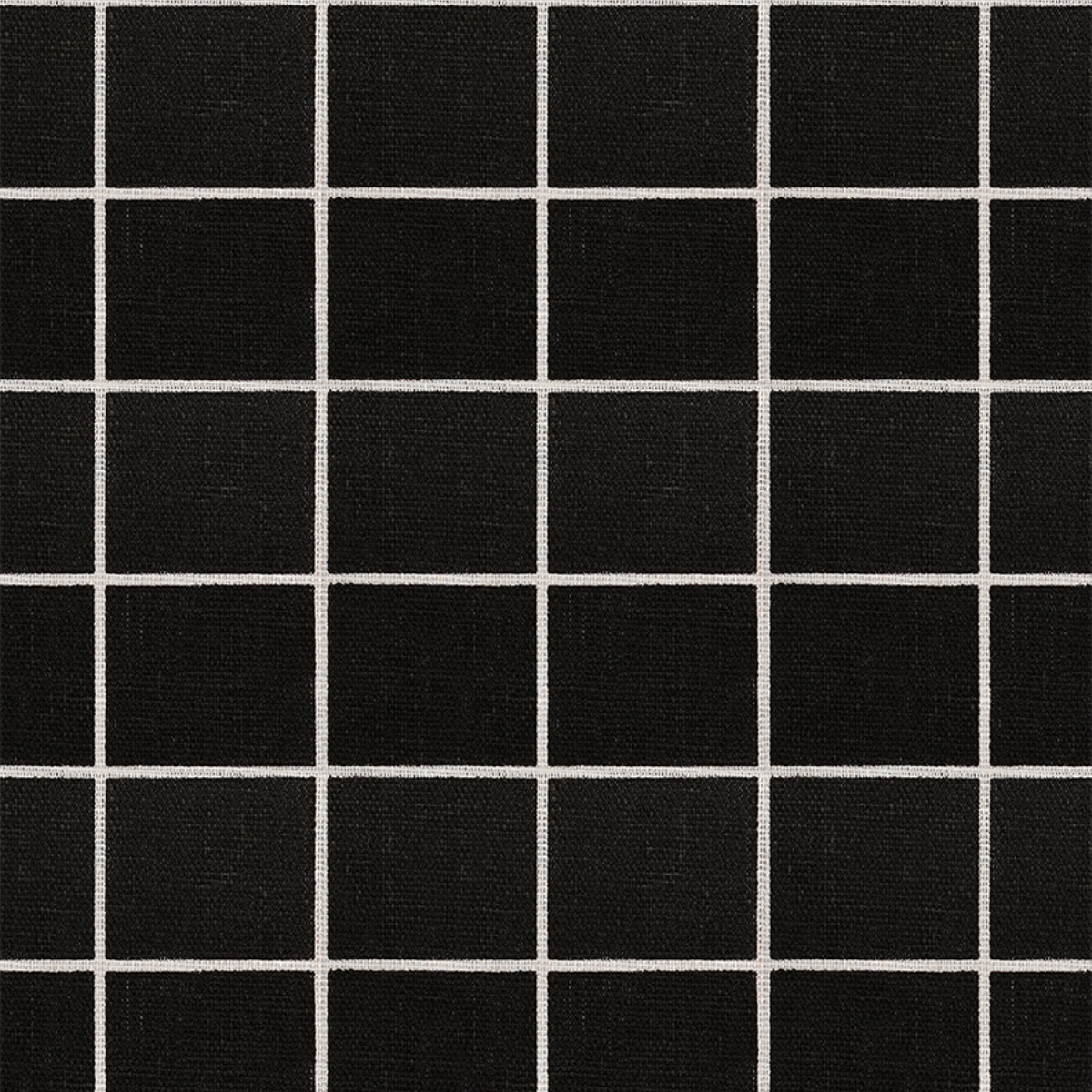 Ткань лен TBY принт клетка 1.5 х 3 м, цвет бежевый - фото 1