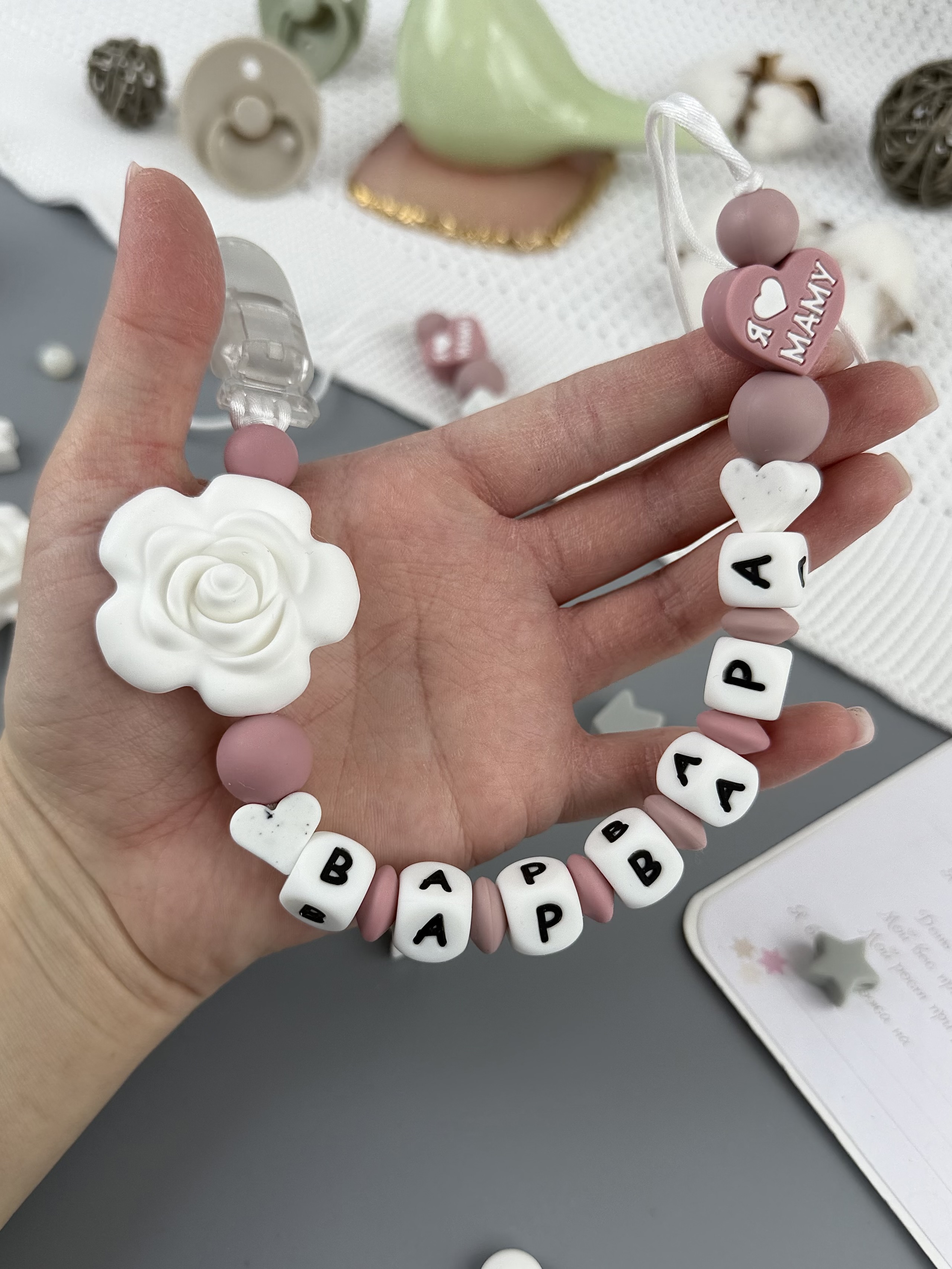 Клипса для пустышки BABY WOODS - фото 3