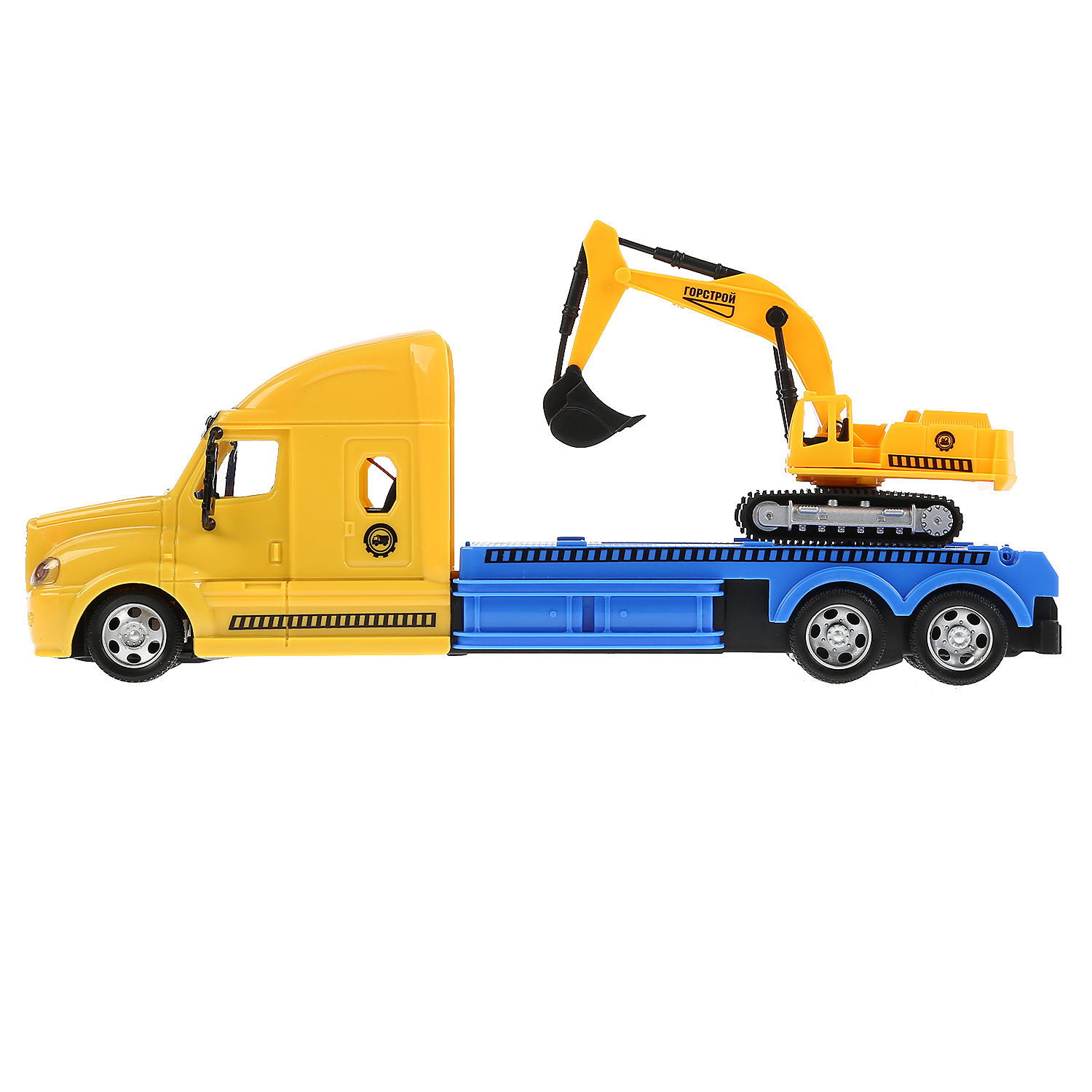 Игровой набор РУ Технодрайв Тягач с экскаватором - фото 5