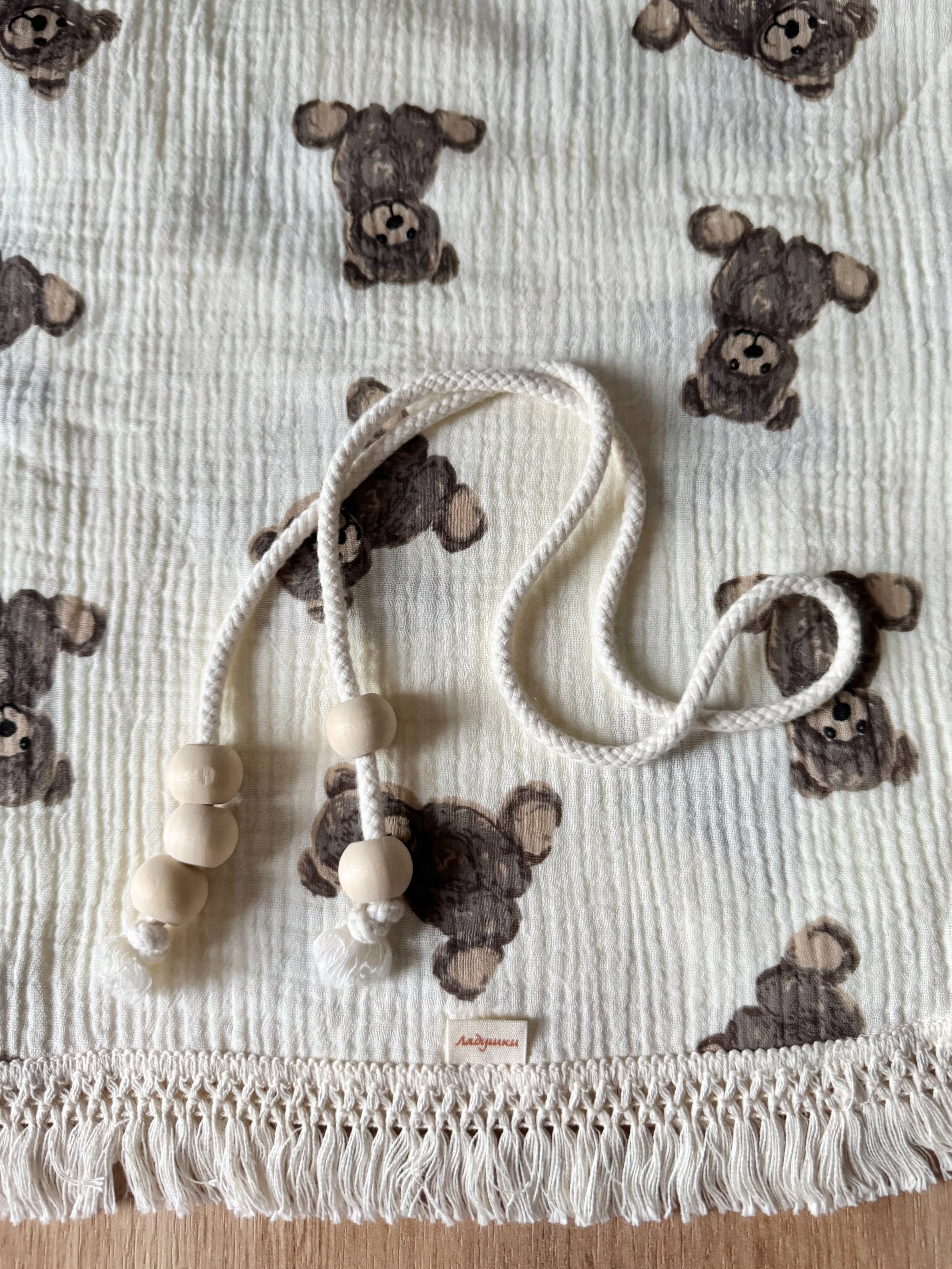 Плед Ладушки муслиновый 100 x 130 см муслин - фото 7