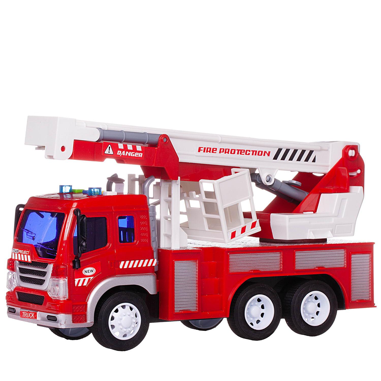 Пожарная машина Abtoys 1:16 C-00492 - фото 4