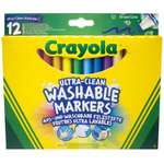 Фломастеры Crayola 12 цв.