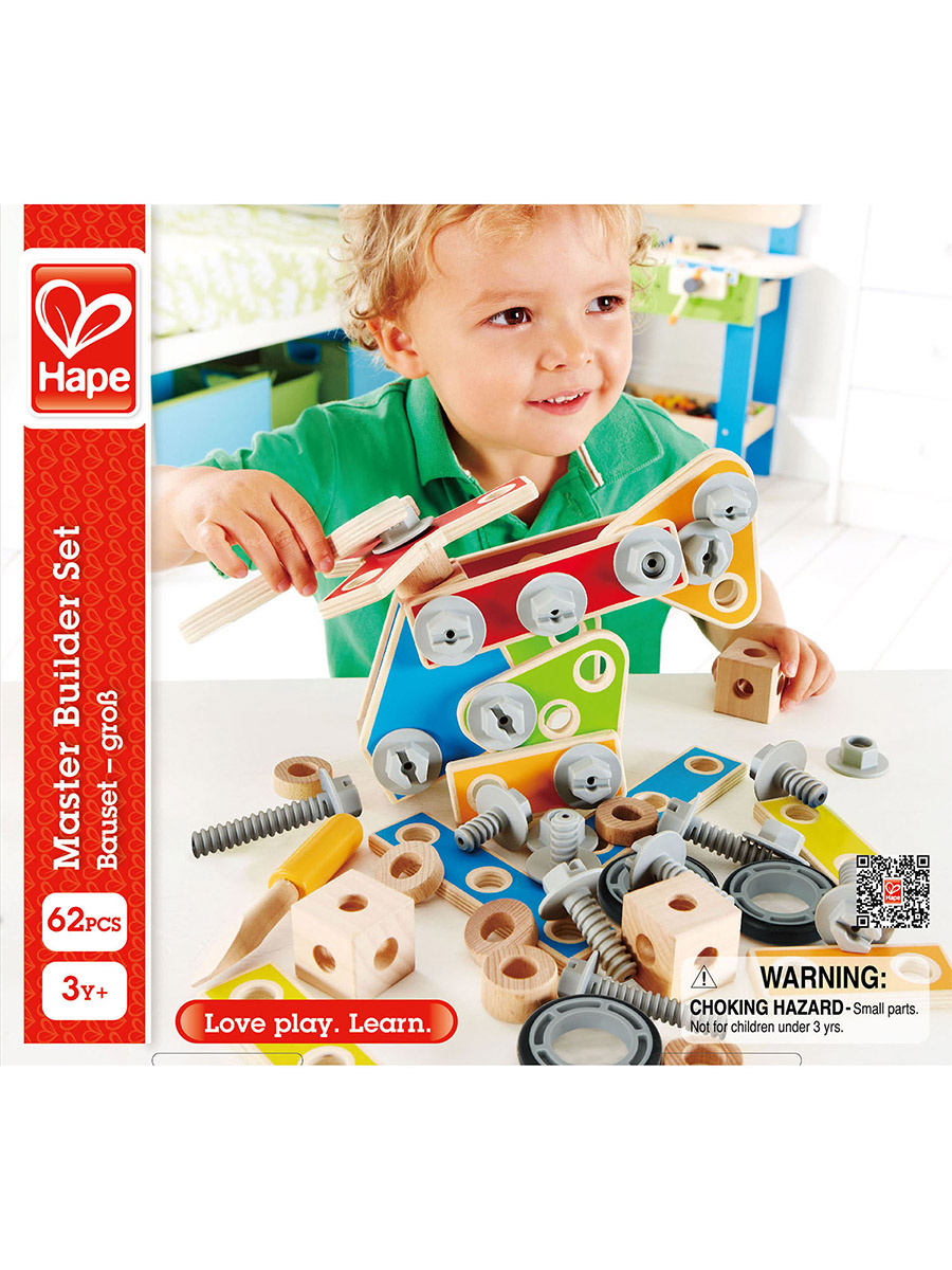 Конструктор Hape Мастер деревянный - фото 5