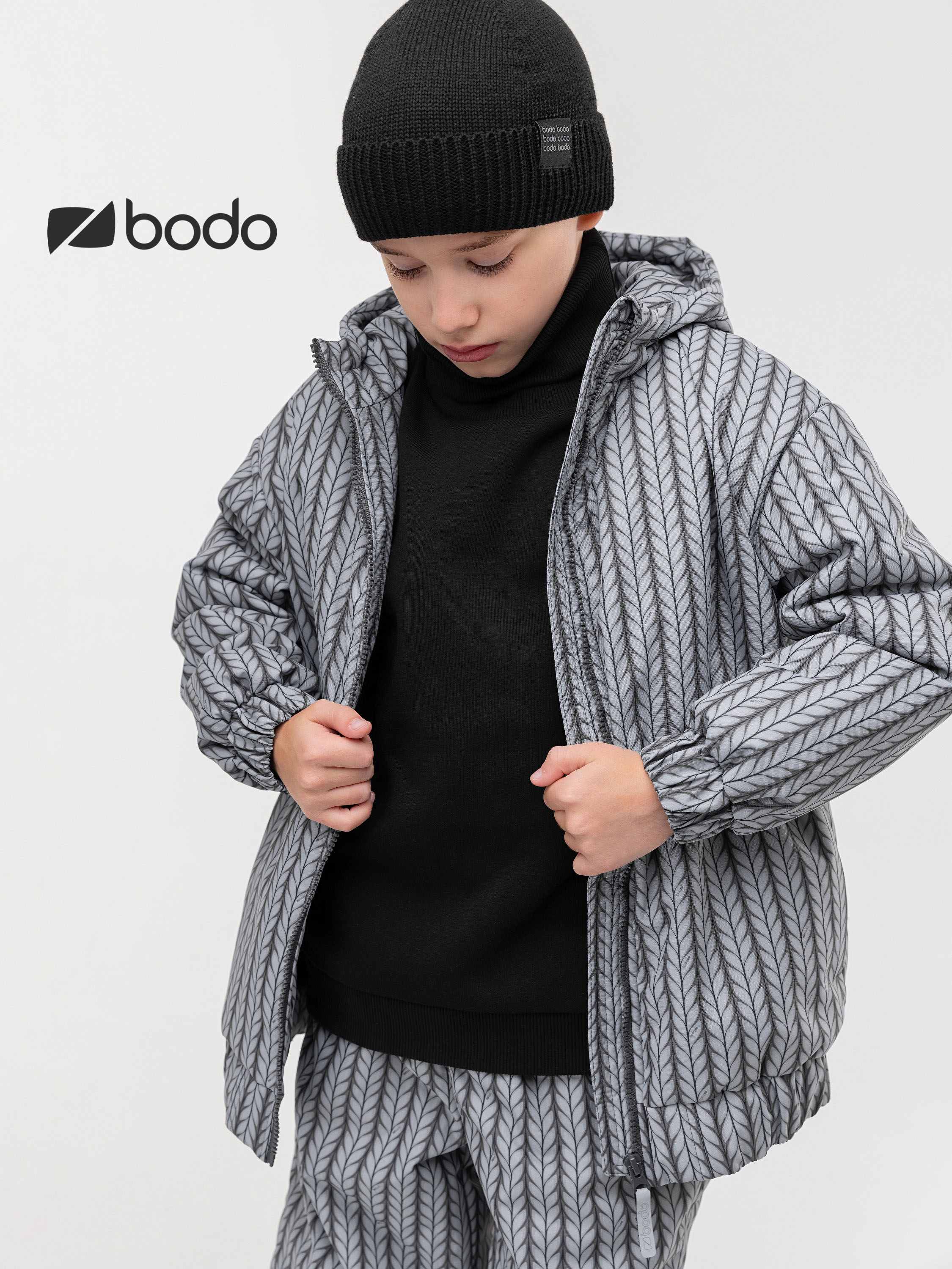 Костюм Bodo 32-94MU_серый - фото 10