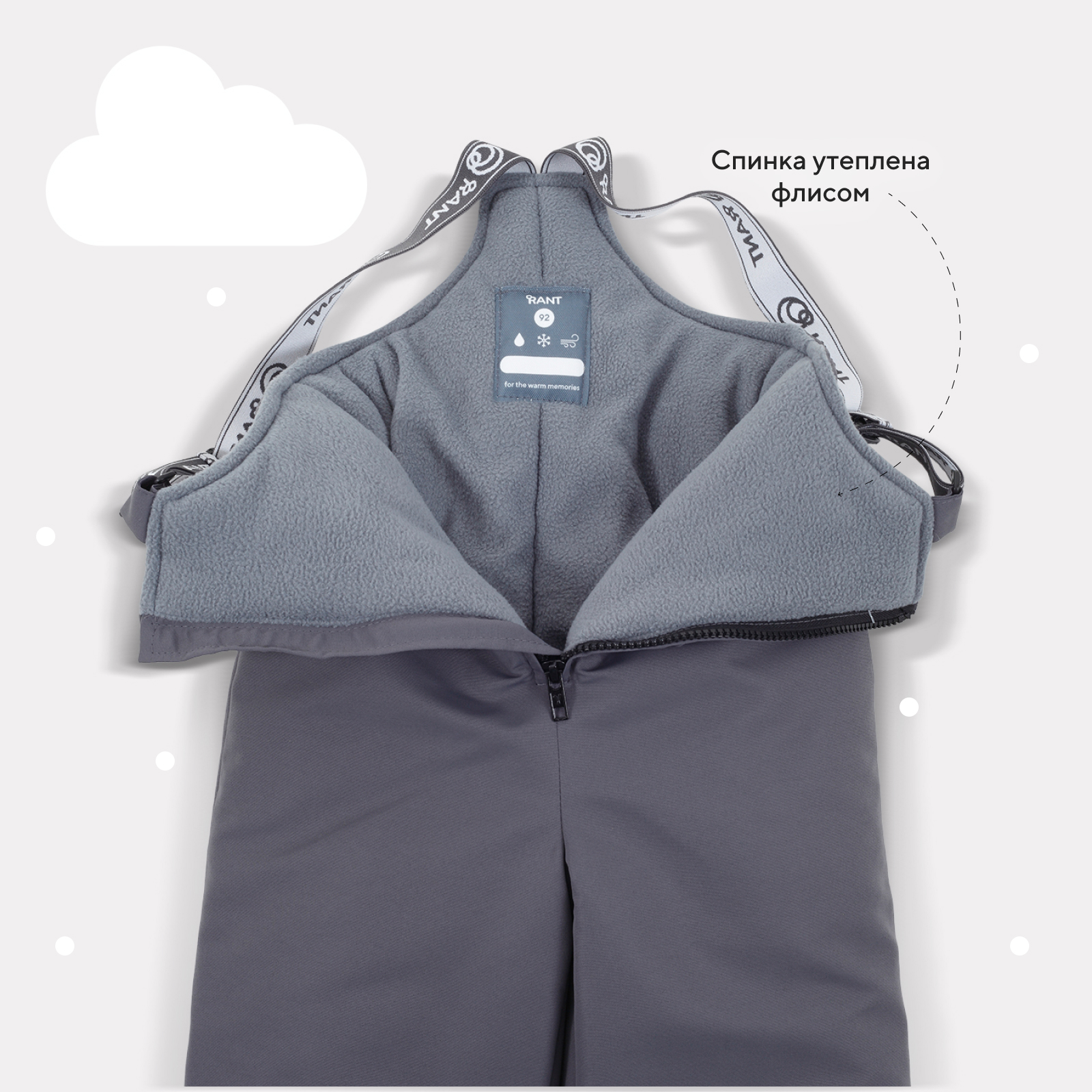 Полукомбинезон Rant 168/1 carbon - фото 4