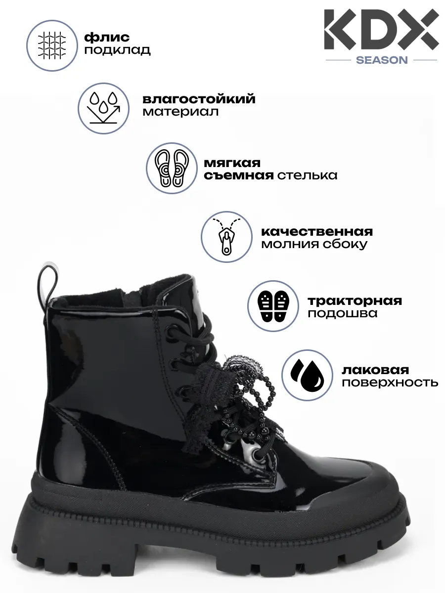 Ботинки KDX ER-15 black - фото 9
