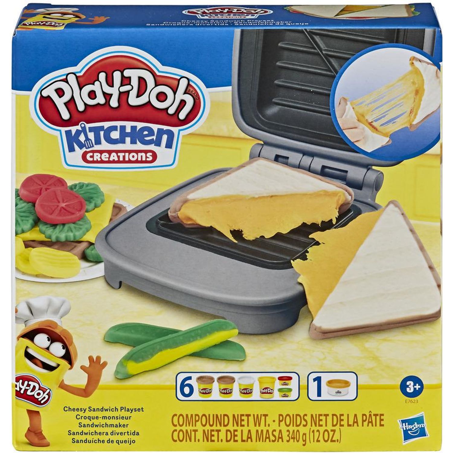 Пластилин Play-Doh Сырный сэндвич - фото 2