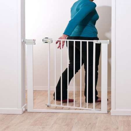 Ворота безопасности Safety 1st Металлические Easy Close Extra Tall Metal 73-80 см Белый