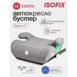 Автокресло Tomix Boost Isofix 3 (22-36 кг) серый